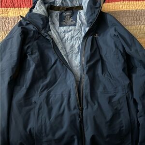 L.L. Bean woman’s primaloft waterproof packaway jacket